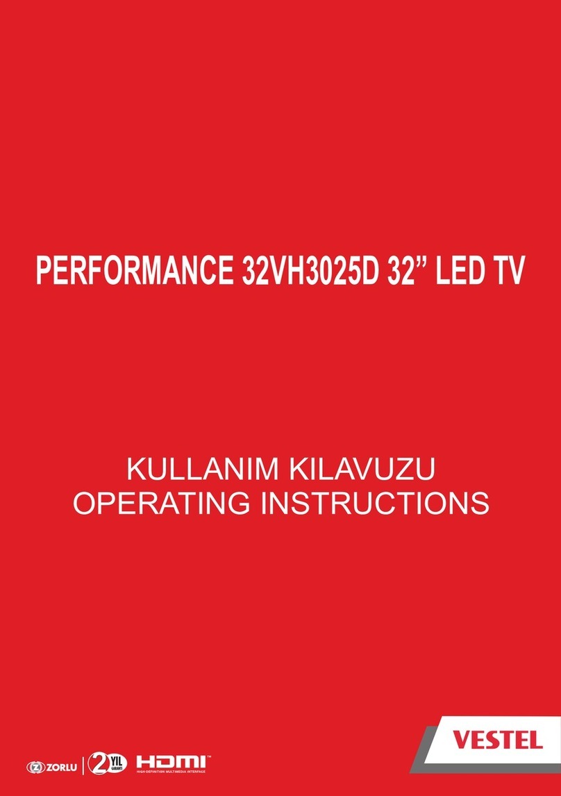 VESTEL 32VH3025D User manual