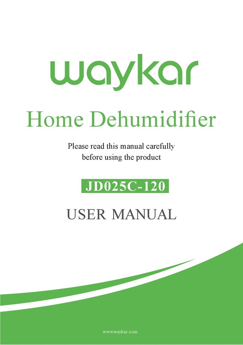 Waykar JD025C-120 User manual