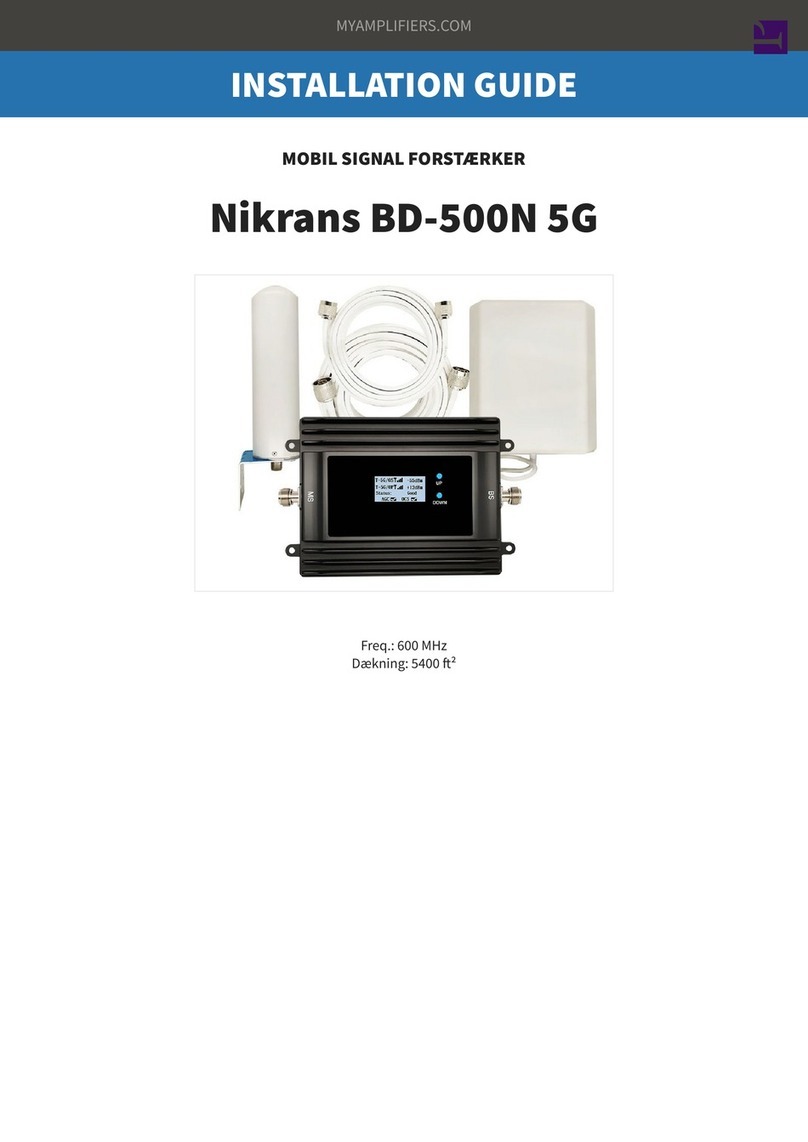 Nikrans BD-500N 5G installation guide