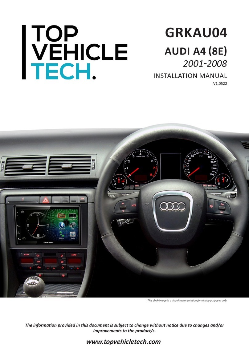 TOP VEHICLE TECH GRKAU04 User manual