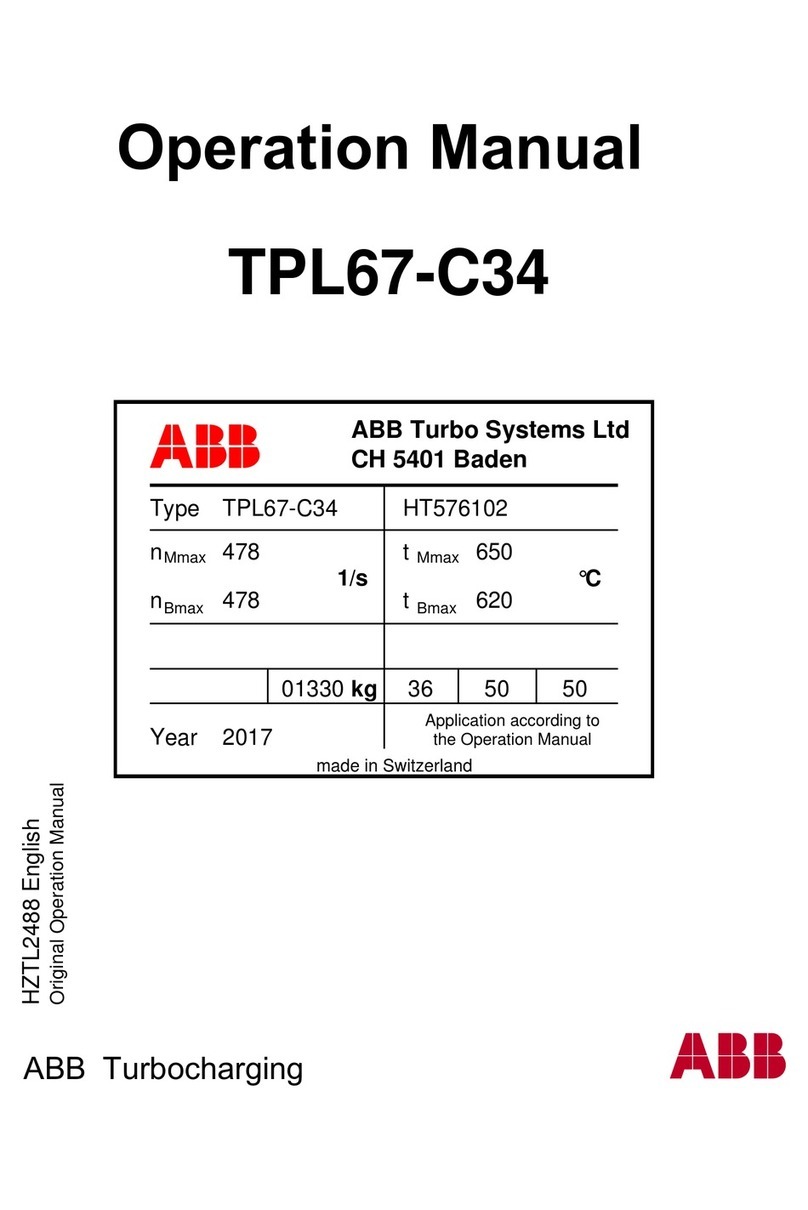 ABB HT576102 Operation manual