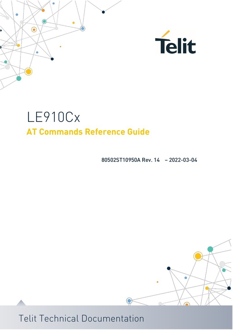 Telit Wireless Solutions LE910C series Installation manual