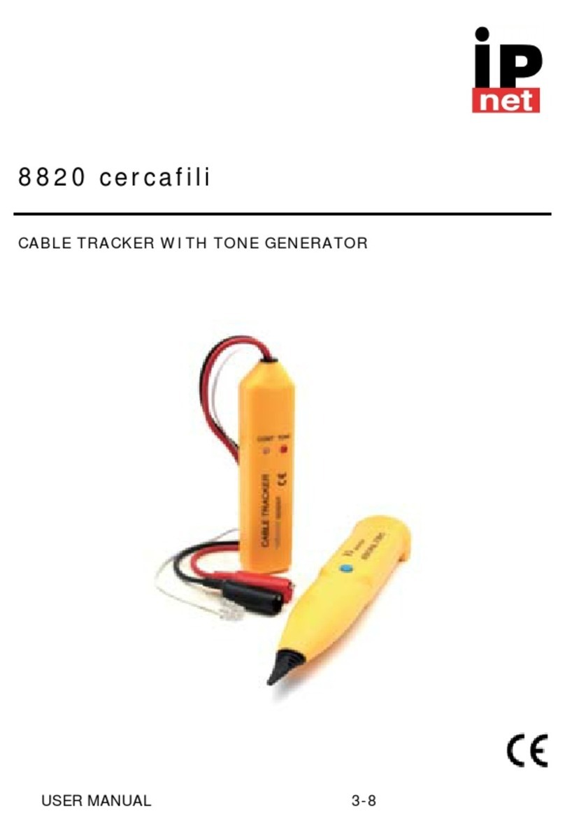 IP-NET 8820 cercafili user manual
