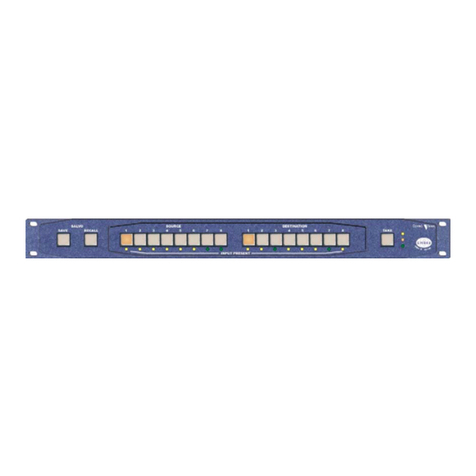 Crystal Vision SW808 User manual