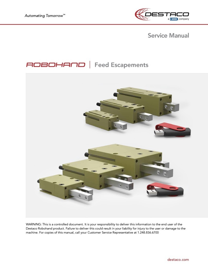 Dover DESTACO RFE Series Service manual