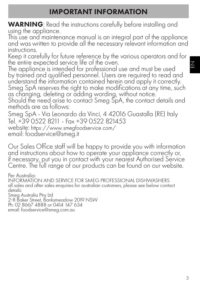 Smeg SPO5 Series manual