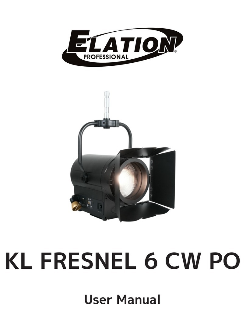 Elation KL FRESNEL 6 CW User manual
