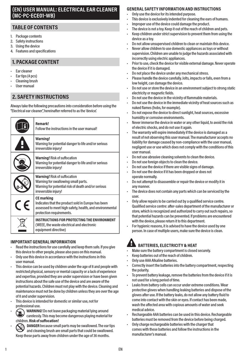 MASCOT MC-PC-ECE01-WB user manual