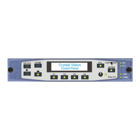 Crystal Vision Indigo DT User manual