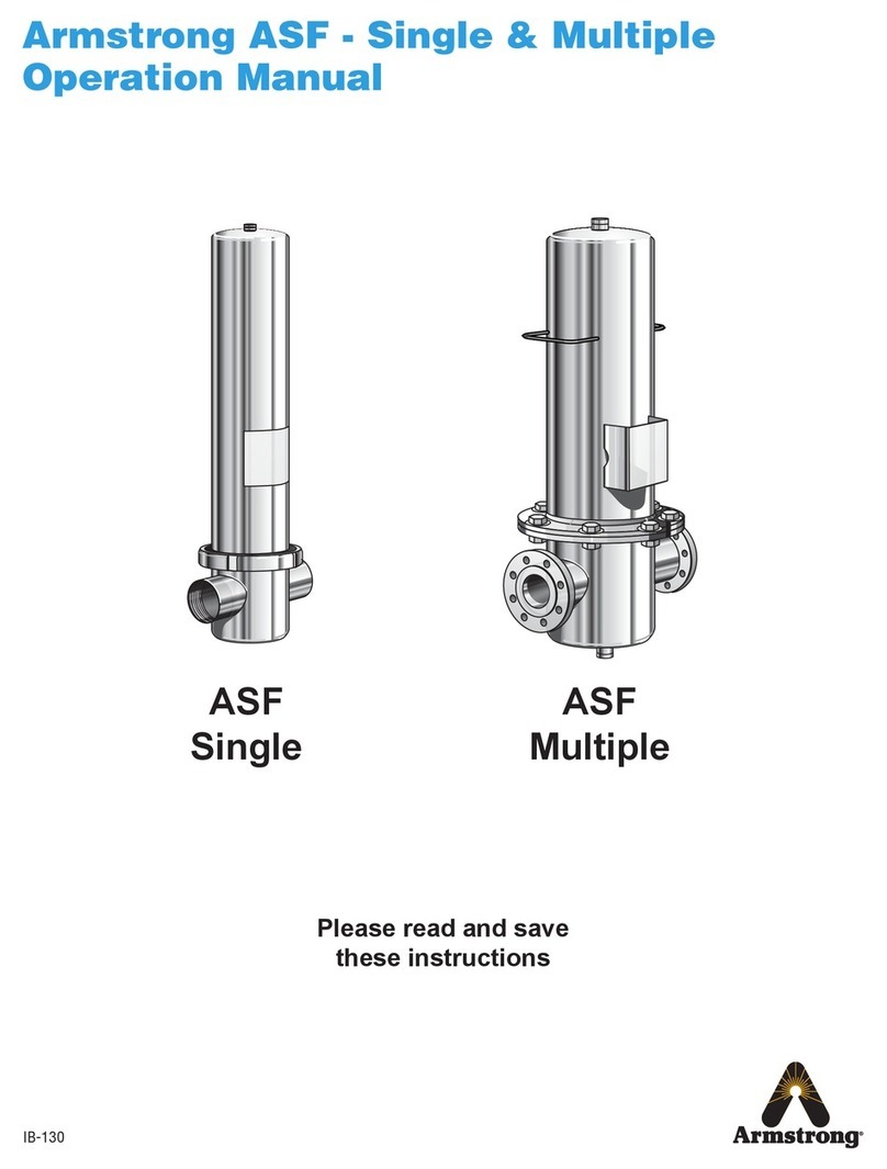 Armstrong ASF Series Operation manual