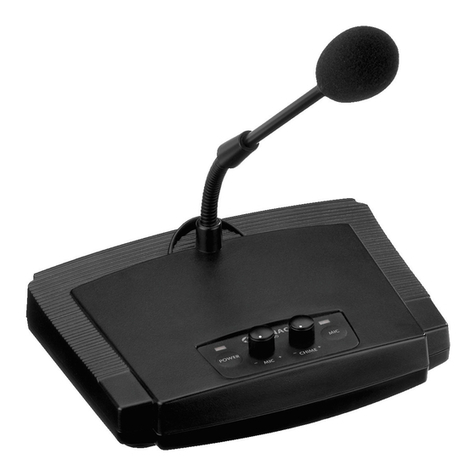 Monacor PA ECM-450 User manual