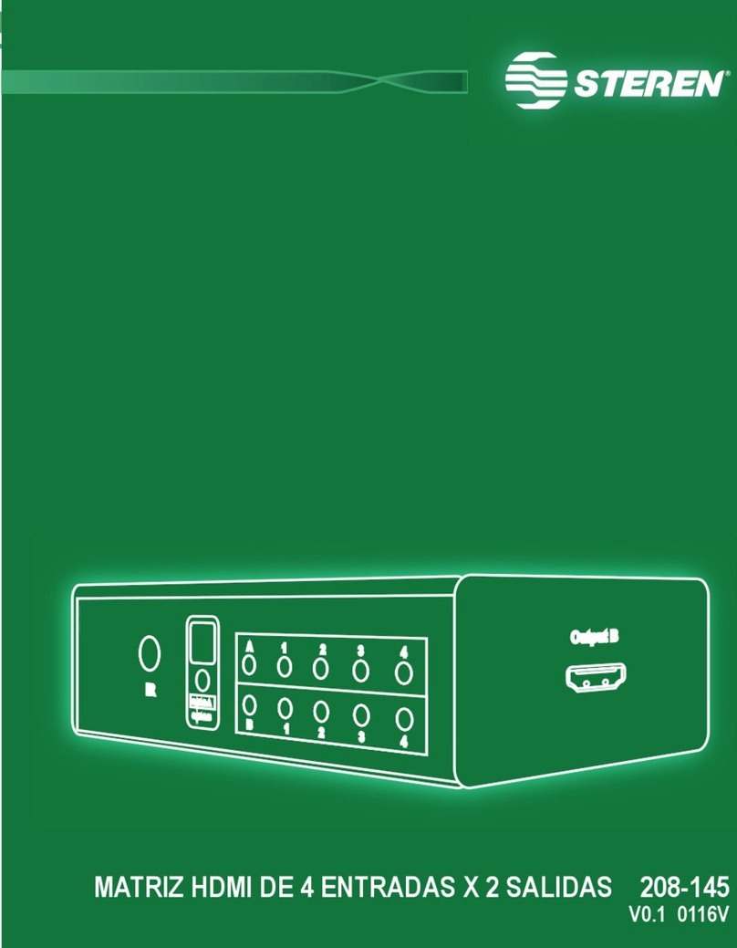 Steren 208-145 instruction manual