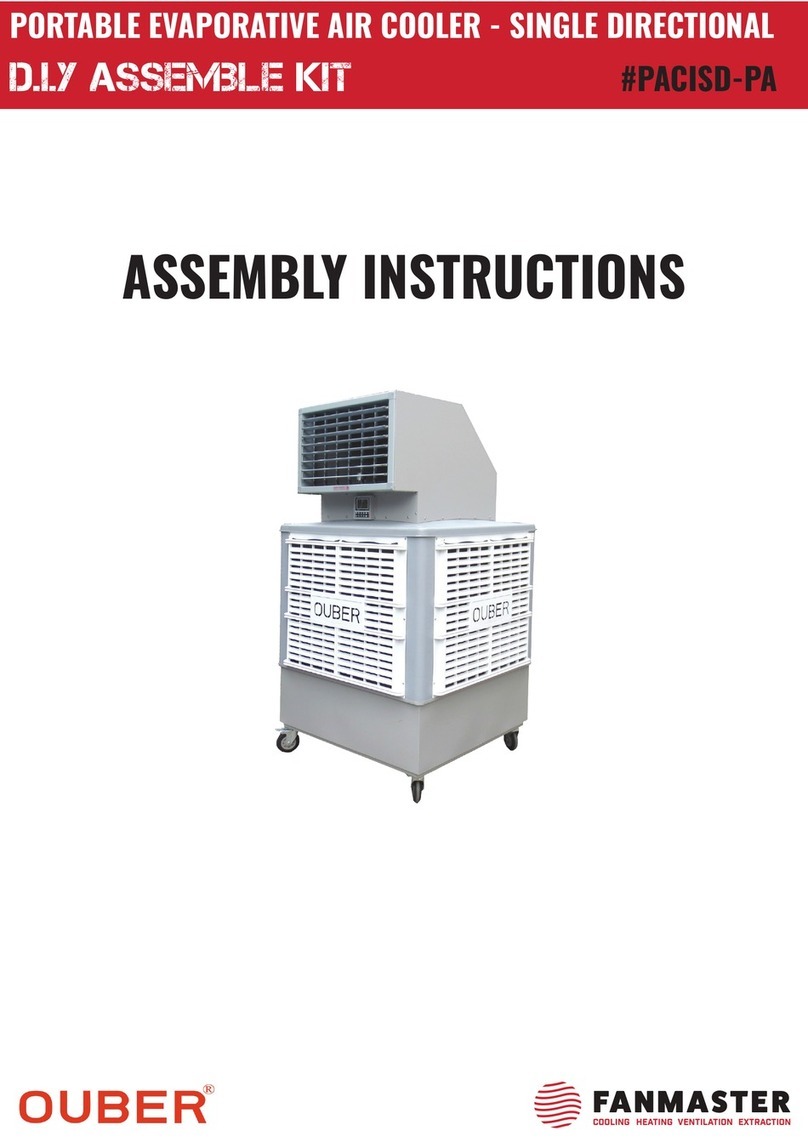 Fanmaster Ouber PACISD-PA User manual Fanmaster Ouber PACISD-PA User manual
