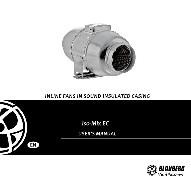 BLAUBERG Ventilatoren Iso-Mix EC Series user manual