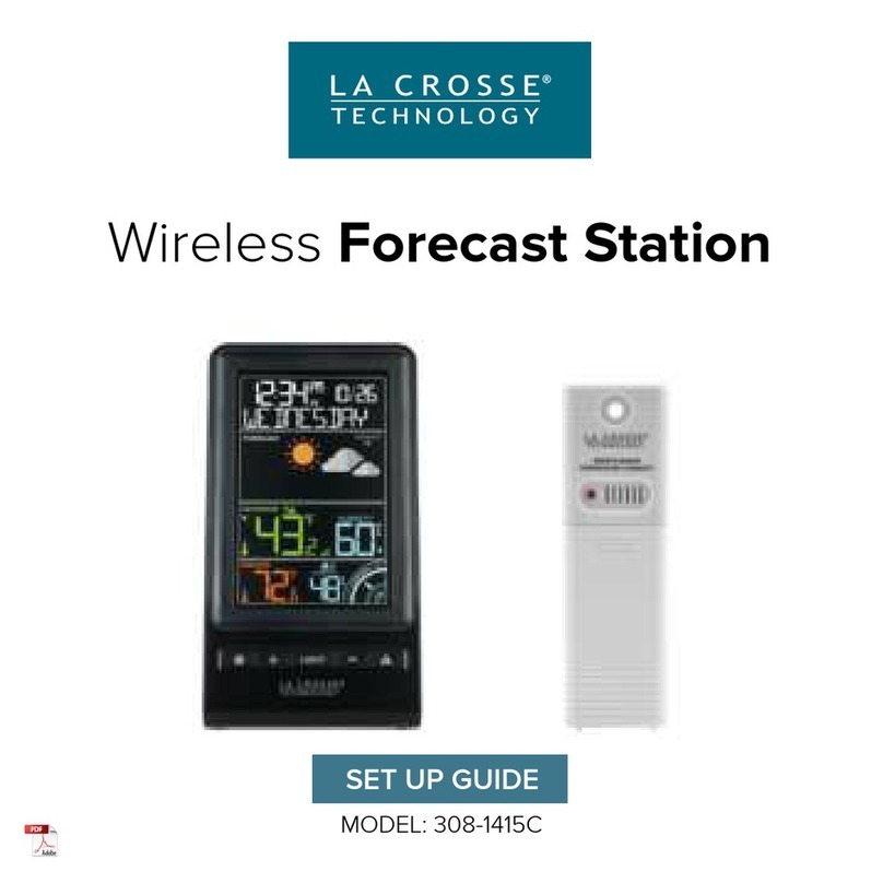 La Crosse Technology 308-1415C Setup guide