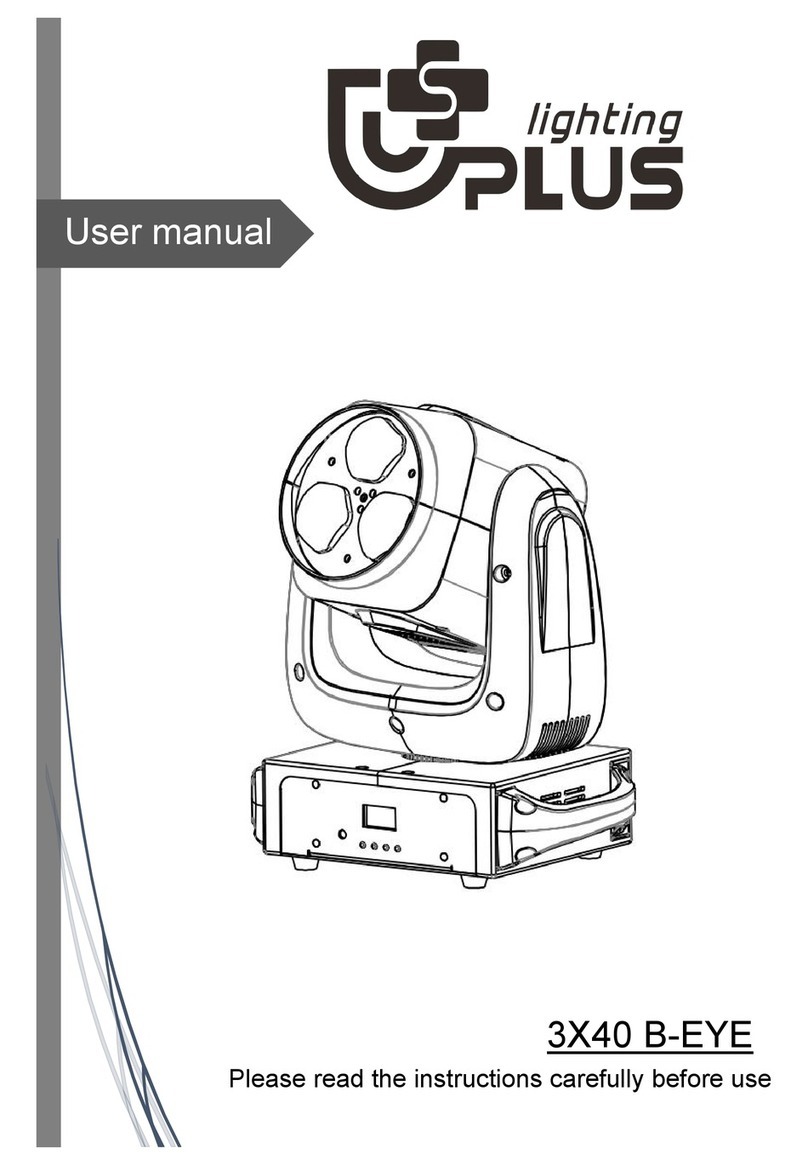 Uplus Lighting 3X40B-EYE user manual