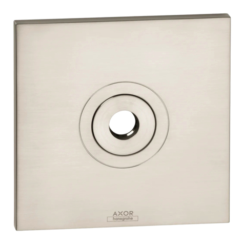 Axor hansgrohe Citterio 27419 Series User manual