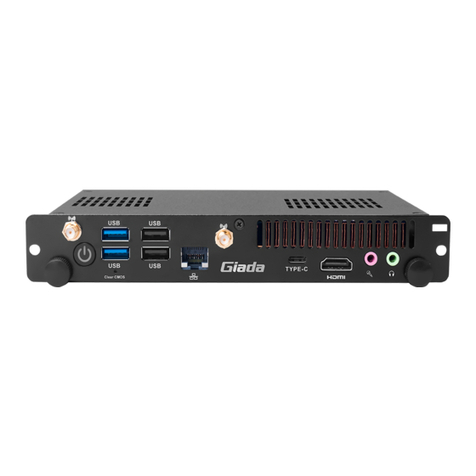 Giada PC612 user manual
