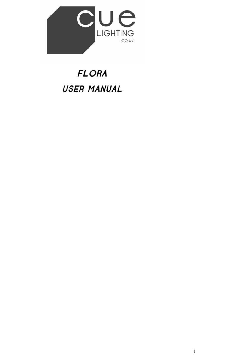 CUE Lighting FLORA user manual
