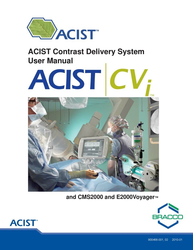 Bracco ACIST CVi CMS2000 user manual Bracco ACIST CVi CMS2000 user manual