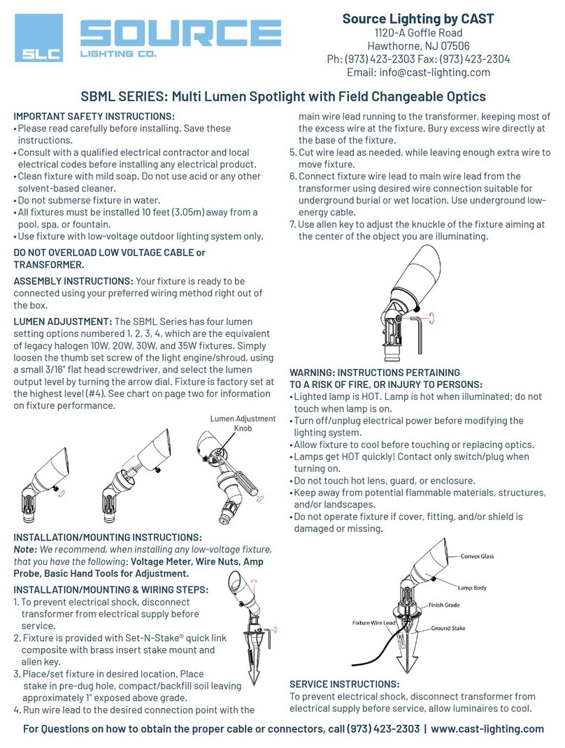 SLC SBML Series instruction manual