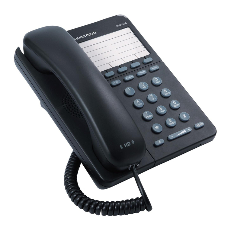 Grandstream Networks GXP-1100 User manual