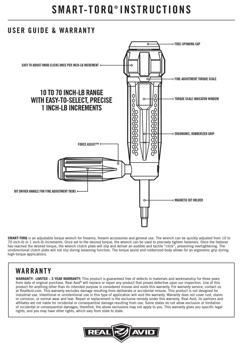 REAL AVID SMART-TORQ Technical manual