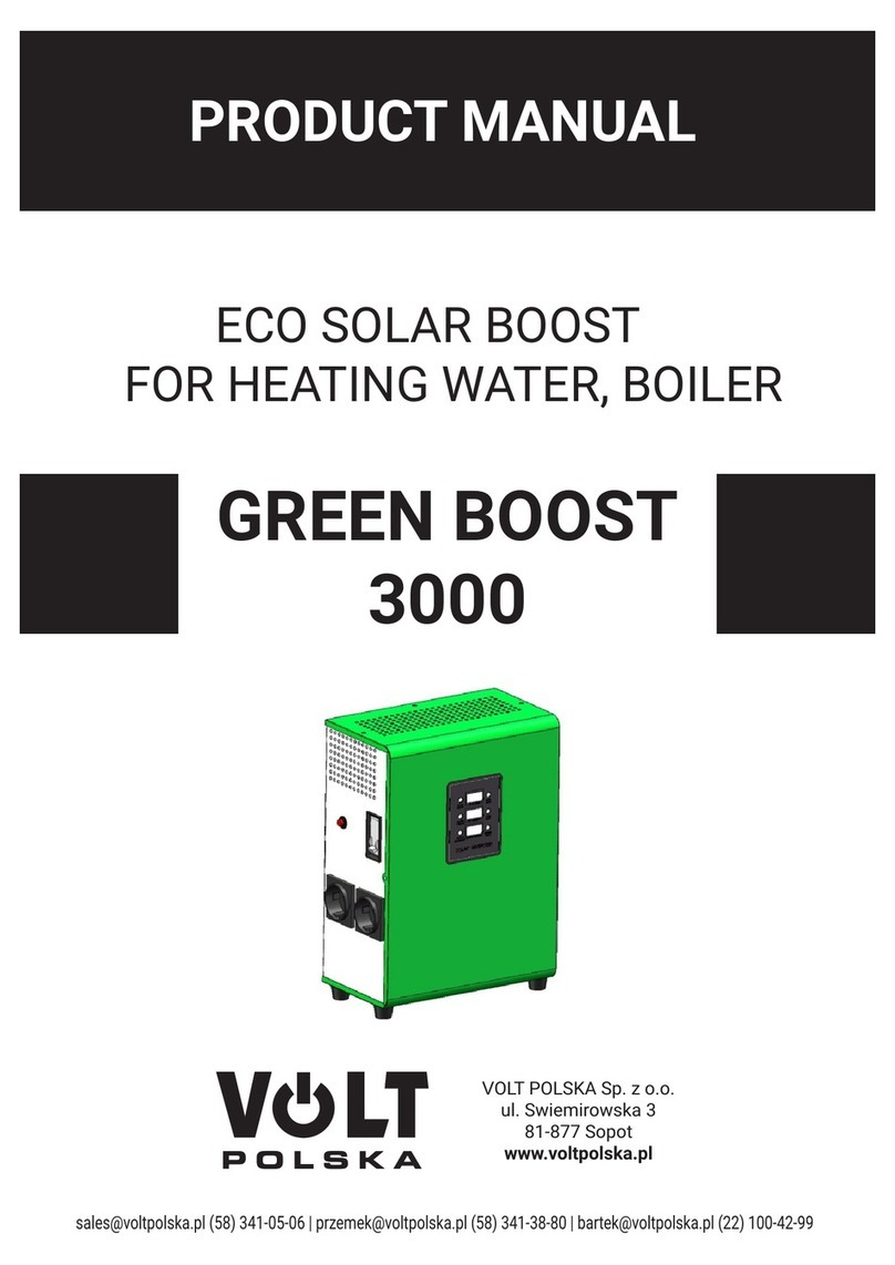 Volt Polska GREEN BOOST 3000 product manual