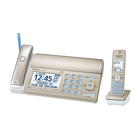 Panasonic KX-PD750DL Quick reference guide