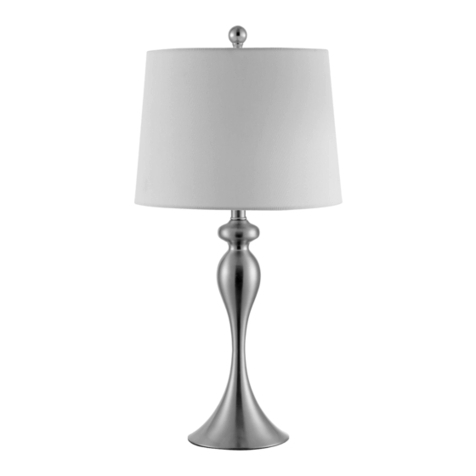 Safavieh Lighting BAYAN TBL4260 User manual Safavieh Lighting BAYAN TBL4260 User manual