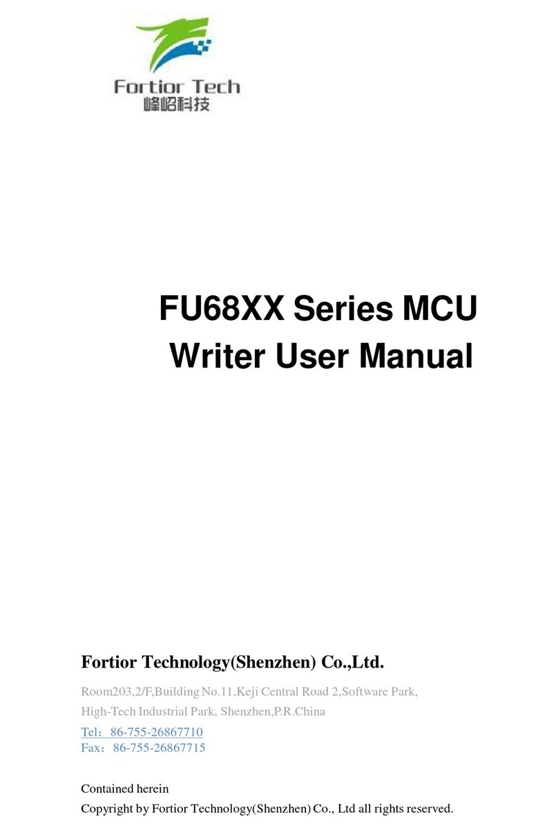 Fortior Tech FU68 Series user manual