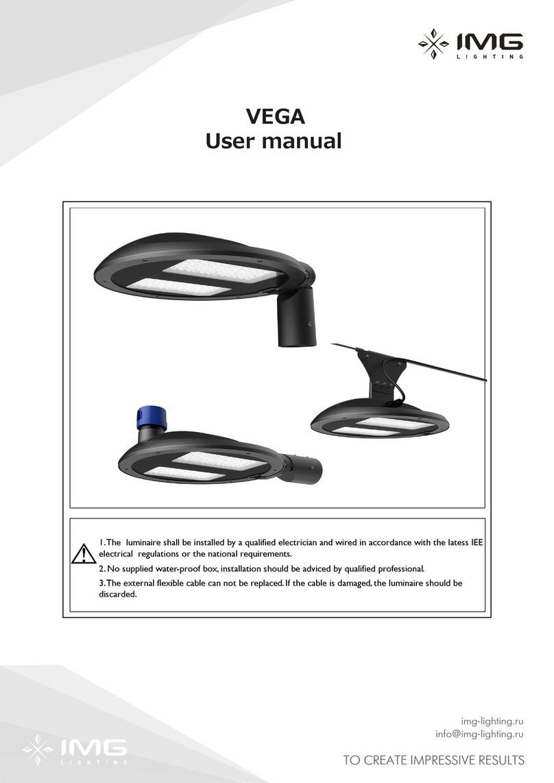 IMG LIGHTING VEGA user manual