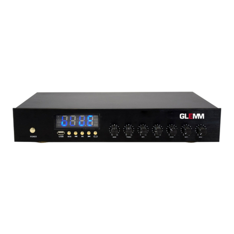GLEMM PA 3360 User manual