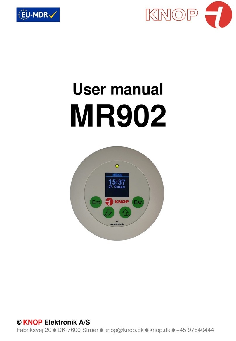KNOP MR902 user manual