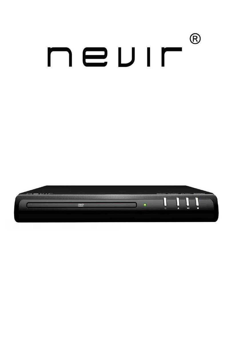 Nevir NVR-2316 DVD-U instruction manual