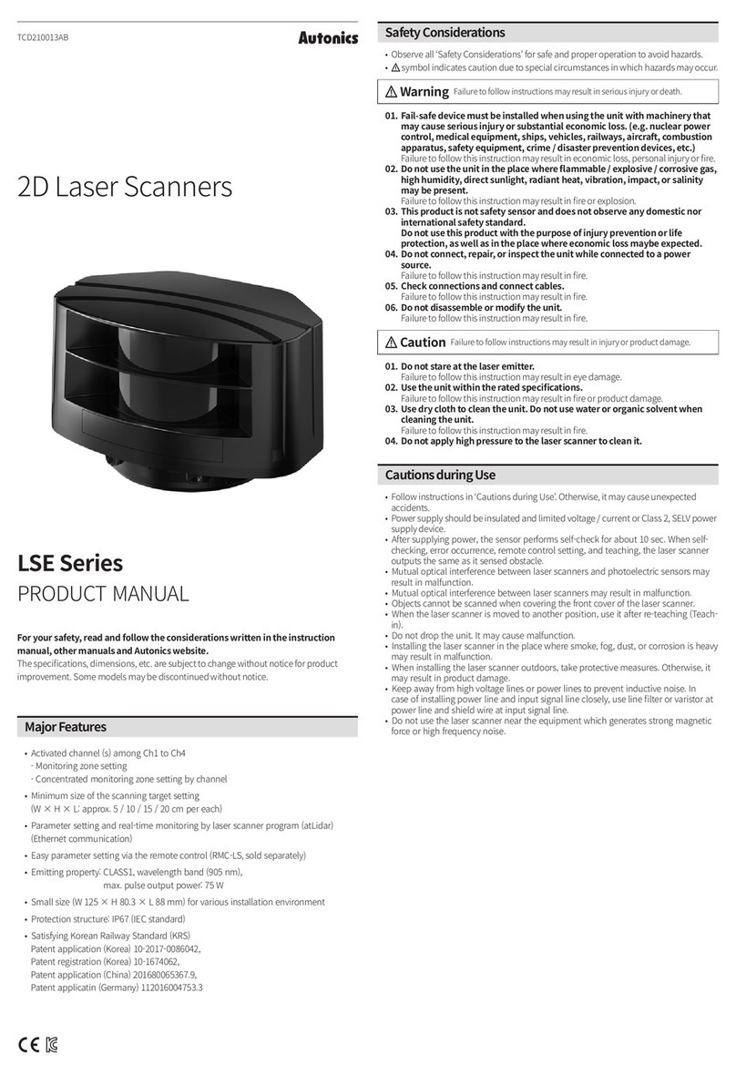 Autonics LSE-4A5R2 User manual