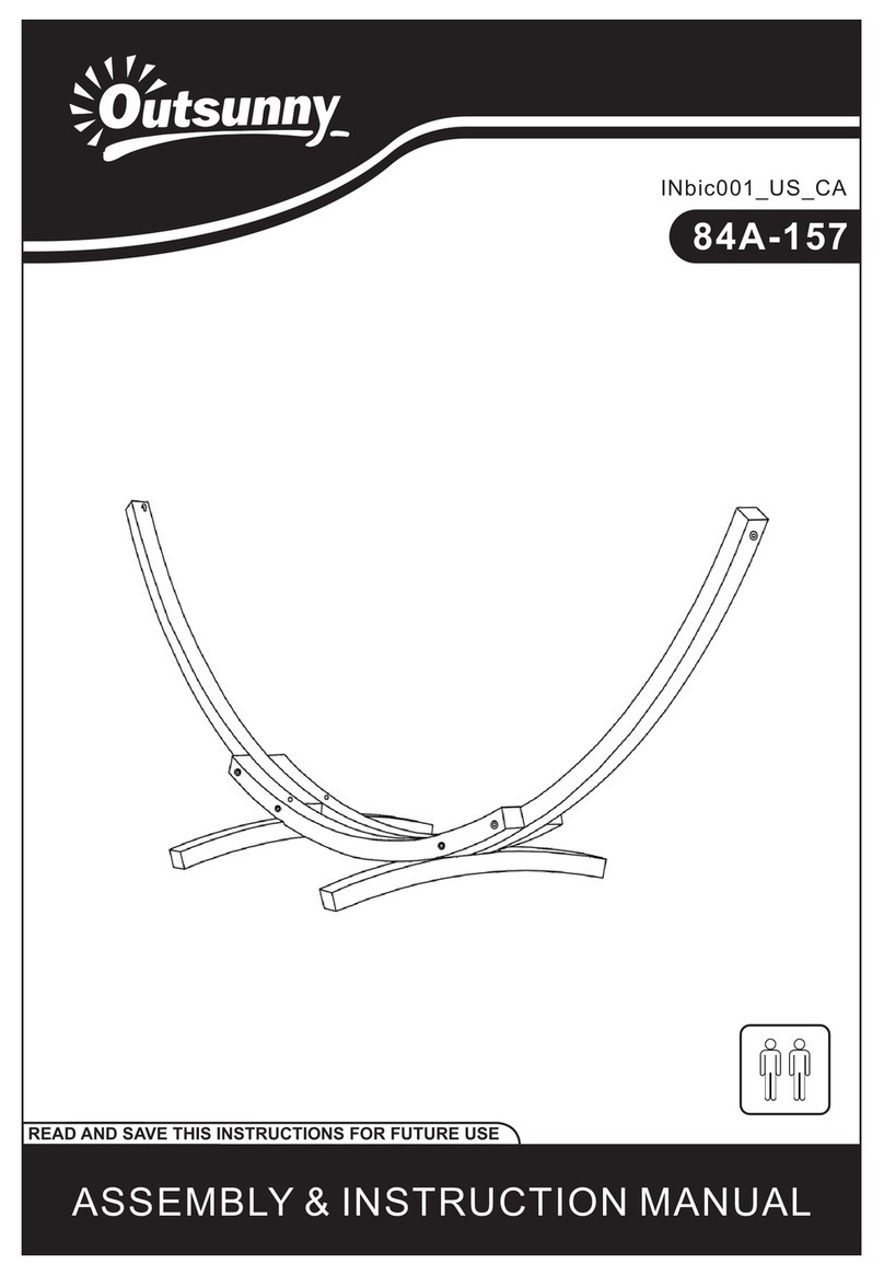 Outsunny 84A-157 Installation guide