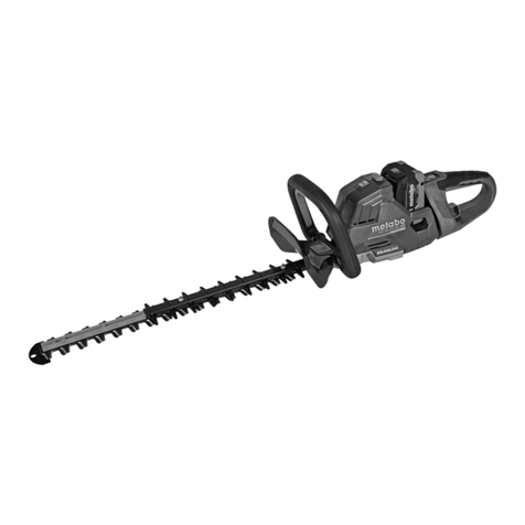Metabo HS 18 LTX BL 55 User manual