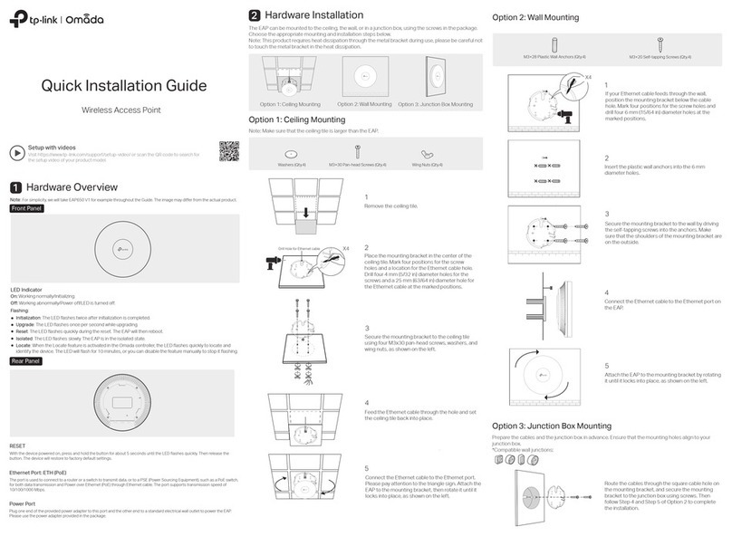 TP-Link Omada EAP653 User manual