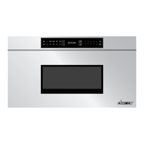 Dacor Microwave In-A-Drawer RRNMD30S installation instructions