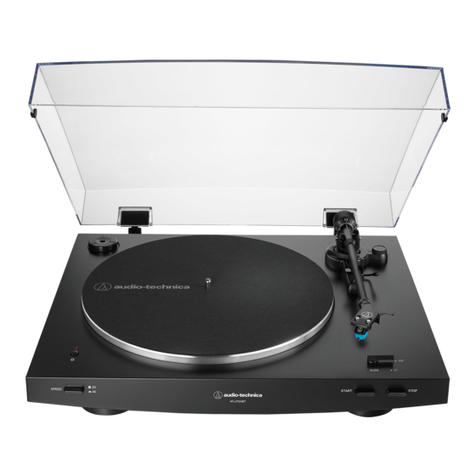 Audio Technica AT-LP3XBT User manual