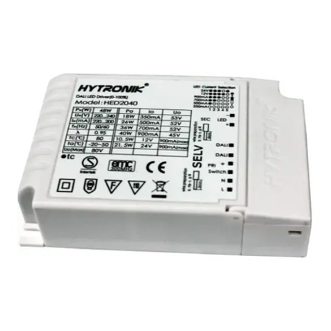 A-Collection DALI LED HED2040 instruction manual
