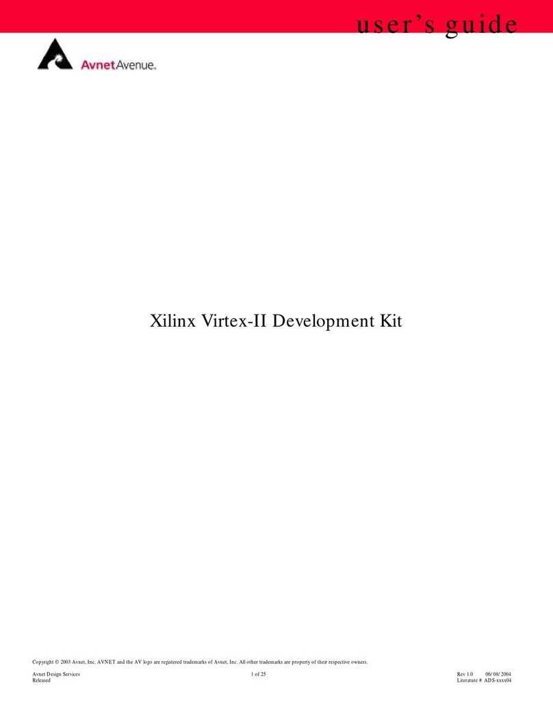 Avnet Xilinx Virtex-II user guide