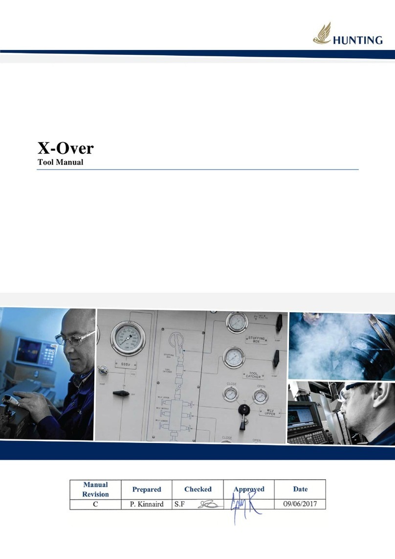 HUNTING X-Over User manual