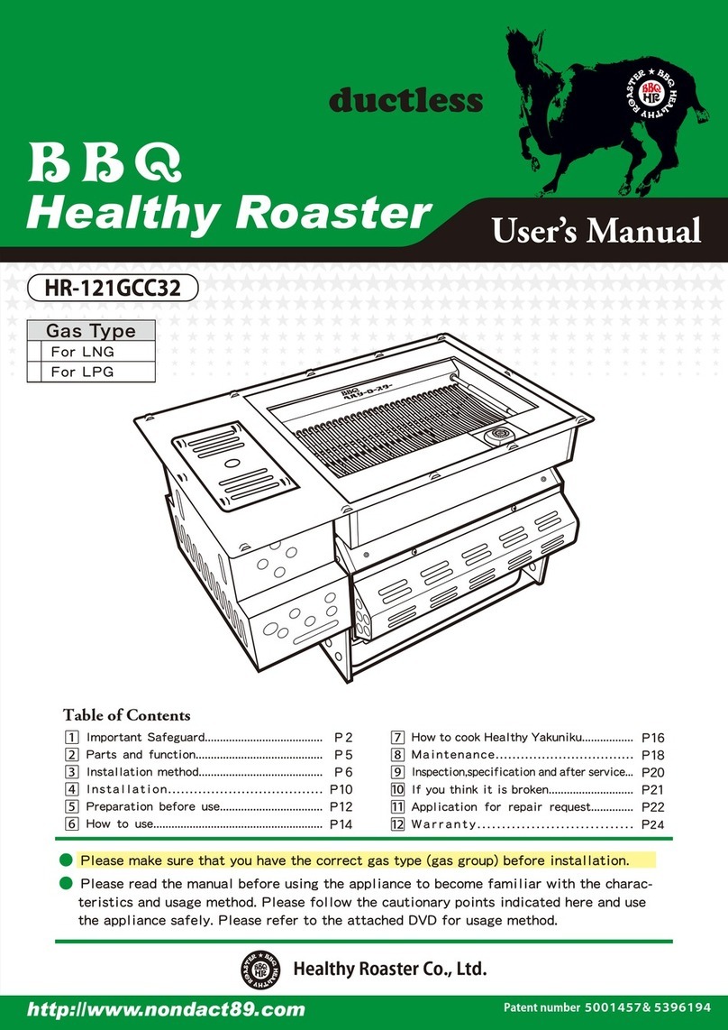 Healthy Roaster Co HR-121GCC32 user manual