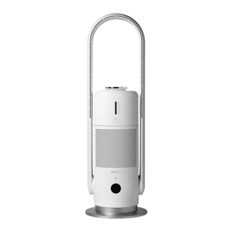 Momax smart Ultra-Air Mist AP9S instruction manual