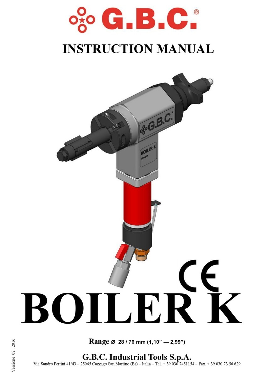 G.B.C BOILER K User manual