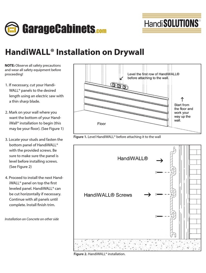 HandiSOLUTIONS HandiWALL Installation