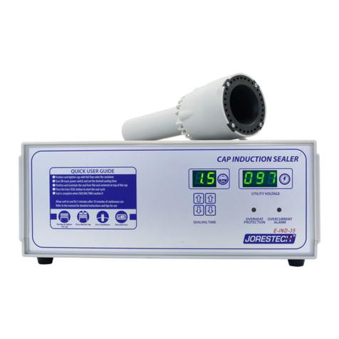 JORESTECH E-IND-35 Operation manual