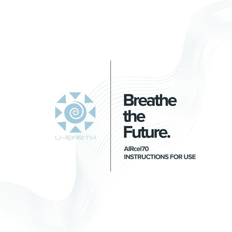 U-Earth Biotech AIRcel70 Instructions for use